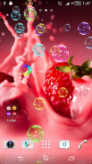 Strawberry Live Wallpaper screenshot 2