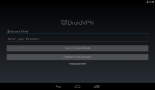 DroidVPN - Android VPN screenshot 0