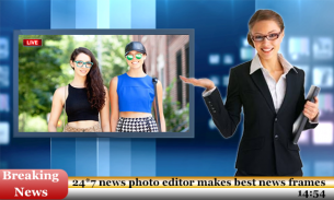 Breaking News Photo Editor Media Photo Editor screenshot 1