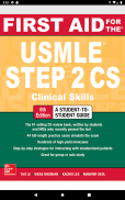 First Aid for the USMLE Step 2 CS, Sixth Edition screenshot 1