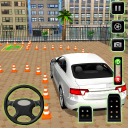 Driving Car Parking Simulator Icon