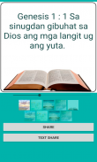 Cebuano Bible + Game screenshot 1