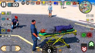 Ambulance Driving Game 2023 screenshot 2