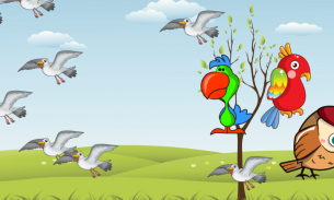 Kuşlar çocuklar için oyunlar screenshot 0