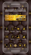 Gold Car Theme screenshot 3