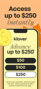 Klover - Instant Cash Advance screenshot 0