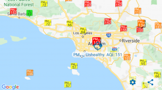 Calidad del aire: eAirQuality screenshot 5