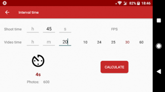 Time-lapse Calculator screenshot 0