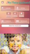 Foto-Tastatur Hintergrund App screenshot 2