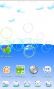 Cloud 3D Theme GO Launcher EX screenshot 1