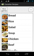 Canadian Recipes screenshot 0
