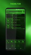 Technology Green Theme - Art Fine Launcher screenshot 0