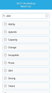 IELTS Vocabulary - Word List screenshot 2