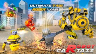 Snake Robot: Taxi Robot Games screenshot 2