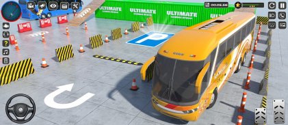 Bus Driving 3D Parking Games screenshot 9