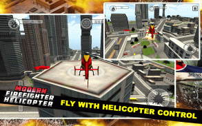 Modern Firefighter Helicopter screenshot 2