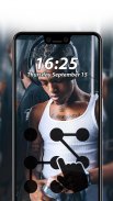 XXXTentacion Pattern Lock Screen 🔒 screenshot 1