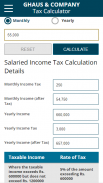 Tax Calculator by Ghaus & Co. screenshot 3