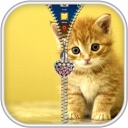 Kitty Zipper Skrin Lock