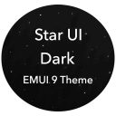 Star UI Dark EMUI 9 Theme