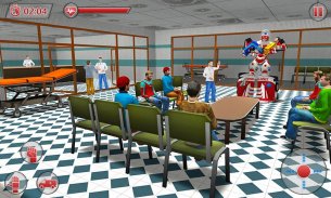 Jogo de resgate da cidade do robô da ambulância screenshot 9