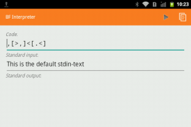 BF Interpreter screenshot 0