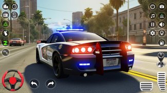 Polis Oyunu Arabası Sürme 3d screenshot 2