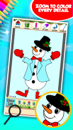 Snowman Coloring Book screenshot 3