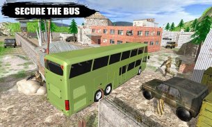 Offroad Army Bus Driving: New Army Games 2021 screenshot 2