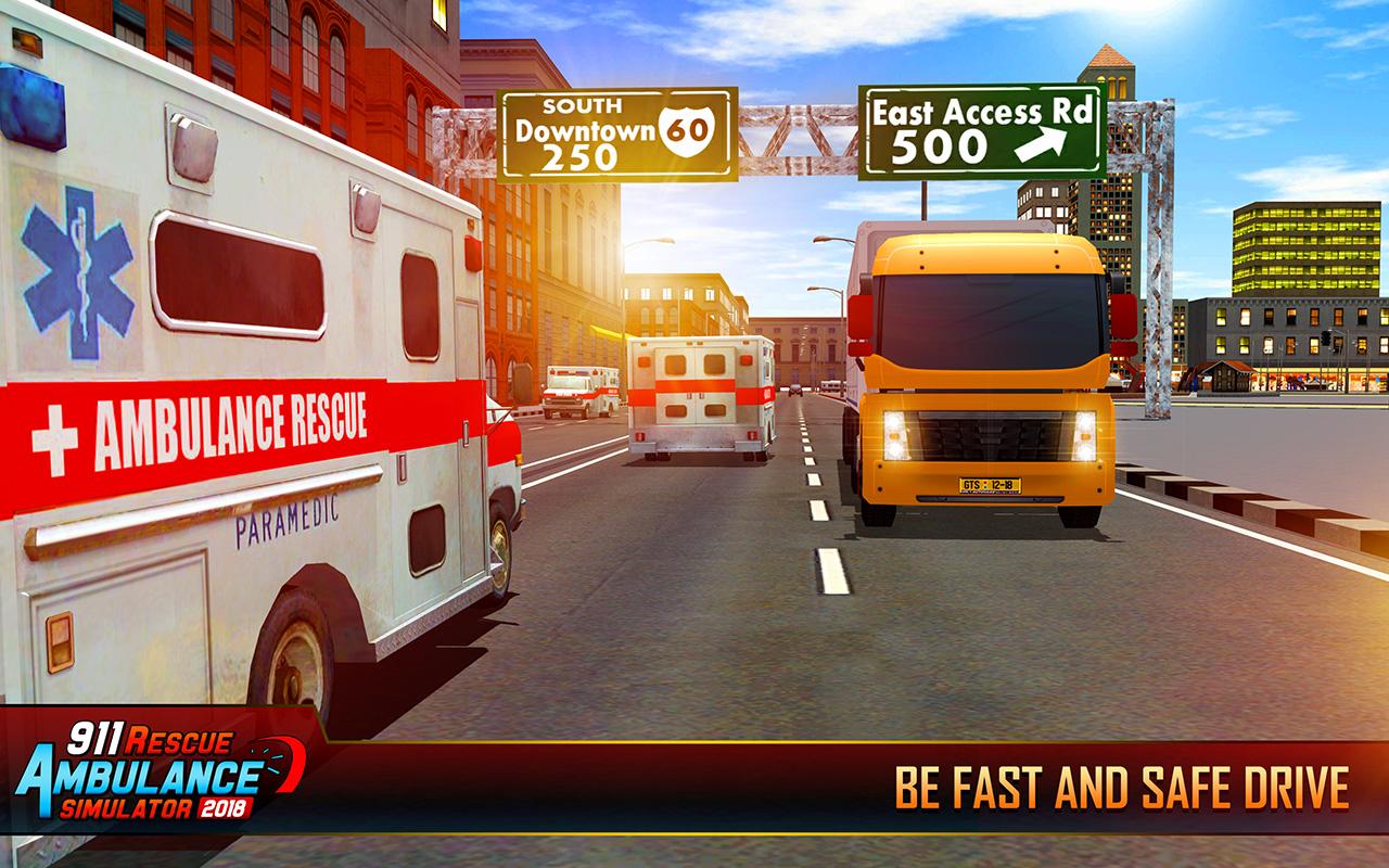 Emergency Ambulance Rescue Sim - APK datoteka Preuzmite za Android | Aptoide