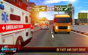 Emergency Ambulance Rescue Sim screenshot 2