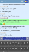 Crucigrama en español screenshot 12