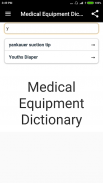 Medical Equipment Dictionary screenshot 2