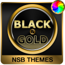 Black & Gold Theme for Xperia