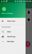 Open in whatapp | Chat without Save Number screenshot 2