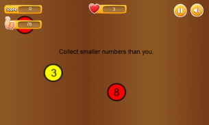 Collect Smaller Numbers-no big screenshot 1