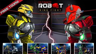 Futuristic Robot Ring Fighting Game - Robot Battle screenshot 11