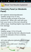 Blood Test Results Explained screenshot 0