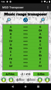 MGD Transposer screenshot 1