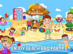 Mini Town: Summer Beach Game screenshot 4