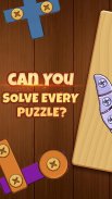 Screw and Nuts: Wood Puzzle screenshot 1