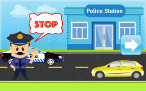 Traffic Police E Challan Duty Kids Learning Sim screenshot 3