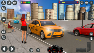 US Taxi Car Driving car games screenshot 1