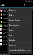 AndFTP (FTP client) screenshot 4