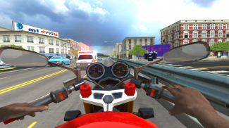 City Traffic Moto Rider screenshot 4