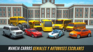 Super High School Bus Driver -Juegos de carros 3D screenshot 13