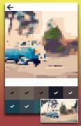 Pixel สมุดระบายสีศิลปะ - สีโดยตัวเลข screenshot 1