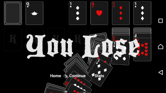 Solitaire Sombre screenshot 1