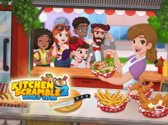 Kitchen Scramble 2:World Cook screenshot 6