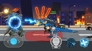 Dino Robot vs Zombies - Mech screenshot 9